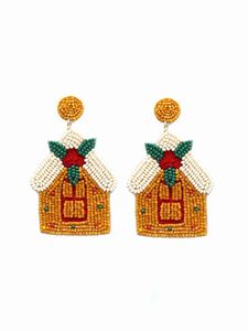 Bordado de cuentas hecho a mano elegante árbol de Navidad pendiente hermoso nuevo diseño lindo última moda Top de moda para niña - Product Image 3