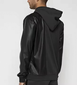 Sudadera con Capucha Personalizada OEM para Hombre, Invierno, Alta Calidad, Poliéster, Algodón, Felpa, Transpirable, Ecológica, Secado Rápido, Estilo Urbano, Larga - Product Image 4