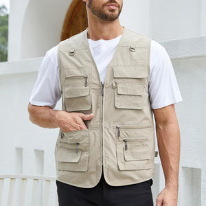 Chaleco de Pesca Elegante y Transpirable para Hombre, Material de Nailon y Poliéster, Ropa Deportiva Activa, Chaleco de Pesca para Hombre - Product Image 4