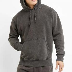 Sudaderas con Capucha para Hombre, Estilo Lavado Ácido, Nueva Moda, Precio Económico, Calidad Superior, Transpirables, Logotipo/Colores Personalizados, Tendencia Superior - Product Image 1