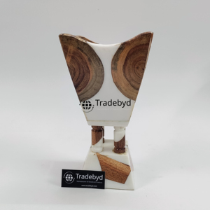 Elegante Quemador de Incienso de Resina y Madera Hecho a Mano, de Lujo, Calidad Premium, Anti-Olor, para Decoración del Hogar, Regalos, Tradebyd - Product Image 5