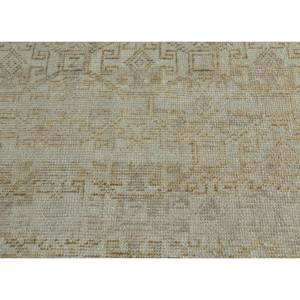 Alfombras de Lana Anudadas a Mano Erbe, Color Beige Marrón, con Medallón Rectangular, Patrones para Pasillo, Estilo Tabriz Hecho a Mano para Sala de Estar GS-1079(CS-04) - Product Image 3