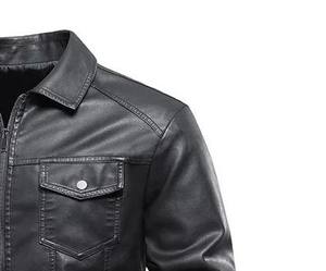 Chaquetas de cuero genuino de alta calidad: una moda clásica básica Durabilidad Atemporal Elegancia elegante Moda Mate Brillante - Product Image 5