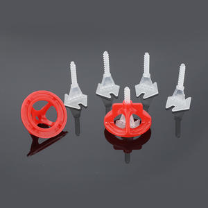 ตัวช่วยติดตั้งกระเบื้องแบบใช้ซ้ำได้ คลิปปรับระดับกระเบื้องเซรามิกสีขาว พร้อมระบบควบคุมความสม่ำเ<span class=keywords><strong>ส</strong></span>มอของเ<span class=keywords><strong>ส</strong></span>้นยาแนว - Product Image 1