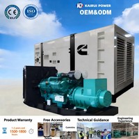 Générateur diesel silencieux Cummins 80-500 kVA |   Alimentation de secours industrielle |   CE ISO