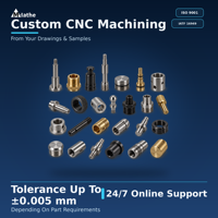 Service de tournage et fraisage CNC sur mesure, haute précision, pièces en aluminium et acier inoxydable, tiges et brides