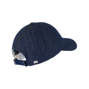 หมวกเบสบอลผ้าเดนิม 5 แผง คุณภาพสูง WEAVEON ผ้าฝ้าย 100% ปักโลโก้ 3 มิติ แบบกำหนดเอง สไตล์วินเทจ ฮิปฮอป สำหรับทุกเพศ เหมาะสำหรับใส่ในโอกาสทางการและกิจกรรมกลางแจ้ง - Product Image 3