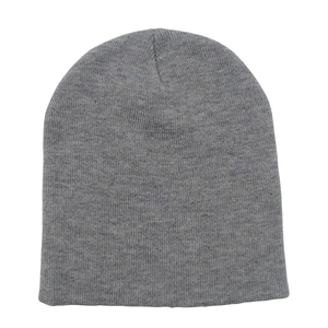 Mode unisexe Beanie hiver chapeaux Patch personnalisé épais tricot Protection contre le froid Slouchy Design voyage commun - Product Image 4