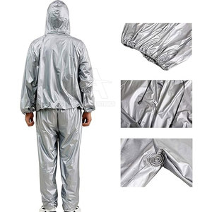 ชุดซาวน่าสำหรับลดน้ำหนักชุดสร้างกล้ามเนื้อแบบมีซิป - Product Image 3