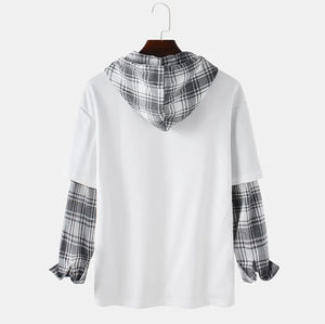 Sweat à capuche unisexe surdimensionné en coton et polyester, respirant, imprimé en 3D avec logo personnalisé OEM, broderie et lettres pour homme - Product Image 5