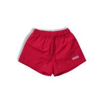 Shorts Deportivos para Mujer, Hechos en Vietnam, Corte Holgado, 100% Poliéster, Secado Rápido, Bordado 3D, Tela Tipo Paracaídas, Estilo Urbano