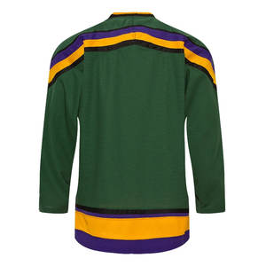 เครื่องแบบฮ็อกกี้น้ำแข็งสำหรับผู้ใหญ่ผ้าโพลีเอสเตอร์100% พิมพ์ซับลิเมชันป้องกันแบคทีเรียแห้งเร็ว - Product Image 6