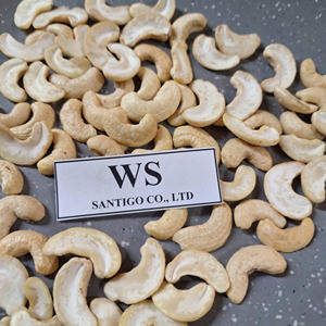 Noix de cajou cassées SANTIGO Fournisseur de confiance Noix de cajou fendues blanches WS Kaju Badam bon marché en vrac - Product Image 1