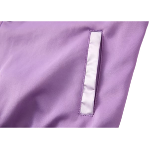 แจ็กเก็ตทีมเบสบอลระบายอากาศลายทางสำหรับผู้หญิง2025ใหม่สไตล์เท่ออกแบบได้ตามที่ต้องการ - Product Image 6