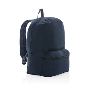 Impact Aware Recycled Canvas Promotional <b>Backpack</b> Sustainable Merchandising with Awareness Features - Product Image 2