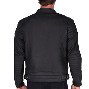 Chaqueta de Motociclista de Cuero Personalizada Ligera de Invierno para Hombre, Ropa Deportiva de Alta Calidad para Exteriores, Resistente al Viento, Talla Grande - Product Image 3