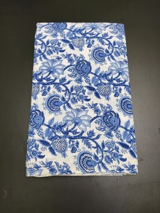 Hoa Thiết Kế Mềm Cotton Vải Ấn Độ Tay Khối In Handmade Dressmaking Mùa Hè Quần Áo Cho Áo Sơ Mi Của Sân - Product Image 4