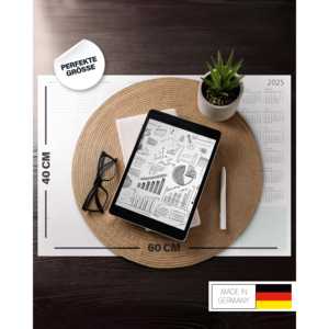 Hoja de Planificador Semanal Desprendible 2025, Impresión de Calendario en Papel - Product Image 4