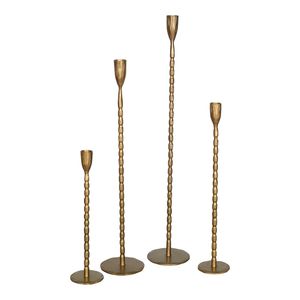 Tous Minimal Laiton Antique Design Candélabre Mariages Centres De Table Décoration Unique Béton De Luxe marblecandle pot - Product Image 1