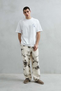 T-Shirt Beige Regular Fit 100% Cotone - 240g Anti-Pilling - Product Image 2