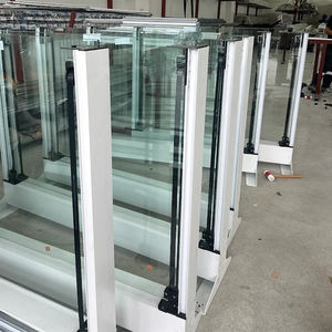 Jardin d'hiver de luxe 4x5 en aluminium thermolaqué avec murs coulissants en verre trempé et pergola bioclimatique - Product Image 5