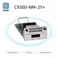 C9300-NM-2Y= Module réseau Cisco Switch Catalyst 9300 2 ports 25G SFP28, bande passante d'aggregation 50G, neuf, original, scellé