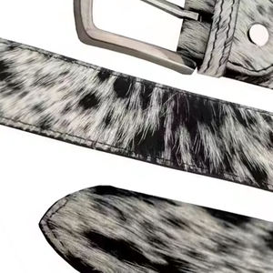 2026 High Quality 100% Genuine Cowhide Leather Belt Customized All Sizes With Vintage Style Reasonable Price - Product Image 6