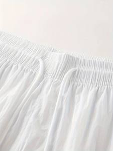 Short cargo d'été léger et respirant pour hommes Toile confortable brodée idéale pour les aventures en plein air de tous les jours - Product Image 3