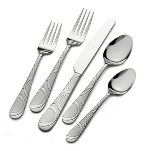 Fabricante directo de madera de acero inoxidable clásico personalizado Cubiertos Premium Juego de tenedores para servir Tenedores clásicos personalizados directos de fábrica - Product Image 1