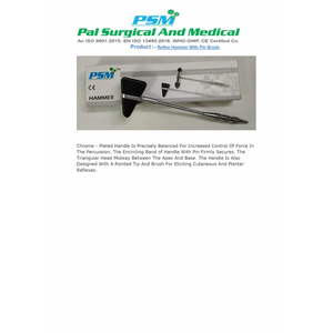 PSM Manual <b>Power</b> Percussion Hammer Pin <b>Brush</b> CE Certified Class I Medical Device PSM-DT02 Model 6-Month Warranty for Clinic - Product Image 5