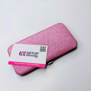 Handmade Custom magnetic with self erotic lid Packaging Custom Color Logo for Personal Care Instruments Eyelash Tweezers - Product Image 1
