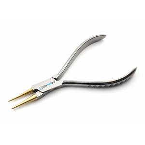 Round Nose Brass Piercing Pliers Precision Jewelry Forming <b>Tool</b> - Product Image 1