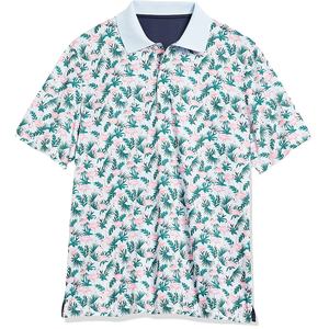 Camisetas Polo de Golf para Hombre, Estampado de Hojas Tropicales, Manga Corta, Sublimación, Impresión 3D, Camisetas Polo Casuales 2026 - Product Image 3