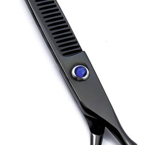 Tijeras de adelgazamiento de acero inoxidable de Color personalizadas de alta calidad para uso en salón portátil profesional con servicio OEM - Product Image 6