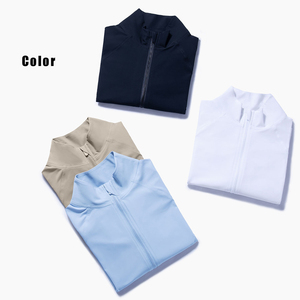 Chaqueta de jogging ligera con cremallera de calidad superior para mujer, ajuste holgado, Anti-UV, transpirable, diseño especial para Fitness al aire libre, Yoga - Product Image 6