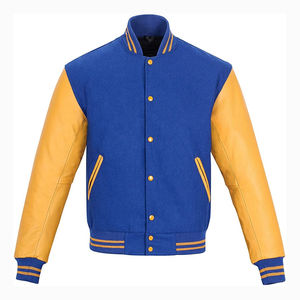 Chaqueta con letras de lana de estilo callejero para hombres personalizada ecológica invierno excelente calidad diseño único servicio OEM - Product Image 4