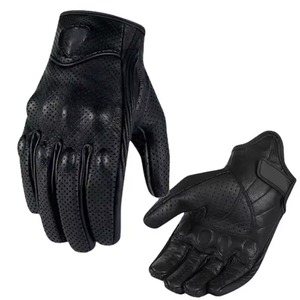 Gants de moto en cuir véritable pour hommes et femmes avec logo personnalisé/design Gants de moto de course avec gamme bon marché - Product Image 1