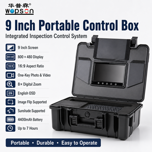Cámara de Inspección de Tuberías de Alcantarillado Portátil WOPSON WPS A2 C23L, Cable de 50 m, Pantalla de 9 Pulgadas, Cámara de Drenaje IP68 con Localizador de 512 Hz - Product Image 2