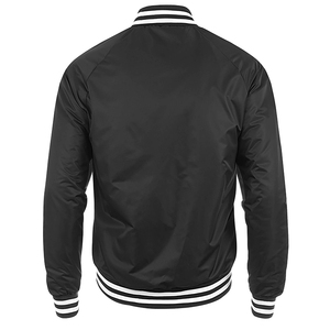 High Quality Letterman Varsity Jacket Professional Manufacture Most Popular Design with <b>Stand</b> Collar Cow Skin Leather - Product Image 2