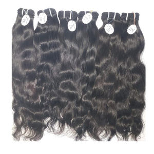 Vente chaude Cuticule Afro Crépus Bouclés Paquets De Cheveux Avec Trame 100% Naturel Brut Cheveux Humains - Product Image 3