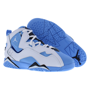 Scarpe Nike Jordan True Flight PS per ragazzi Colore: Bianco/Blu universitario/Nero 100% autentiche - Product Image 5