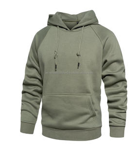 Nouveau sweat à capuche en molleton avec logo brodé, sweat à capuche décontracté pour homme, couleur unie - Product Image 5