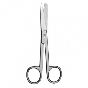 Tijeras quirúrgicas para operar Tijeras de trauma de acero inoxidable Tijeras de operación quirúrgica de primeros auxilios Tijeras de operación Recto Afilado Romo - Product Image 1