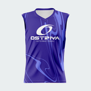 Camiseta sin mangas personalizada deportiva de secado rápido, camisetas para correr para hombre, camisetas de entrenamiento atlético para entrenamiento de gimnasio sin mangas para hombre al por mayor - Product Image 2
