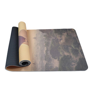 <b>Fitness</b> Yoga <b>Mats</b> Lightweight Custom Top Trending High Quality Best Selling Quick Dry Exercise Yoga <b>Mats</b> with Custom logo - Product Image 4