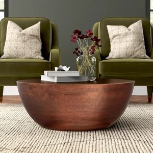 Iron copper coffee <b>table</b> highest quality for kitchenware office home restaurant living room garden decoration made in india 2023 - Product Image 2