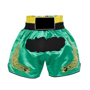 กางเกงชกมวยมืออาชีพ วูซอง สำหรับผู้ชายและผู้หญิง อุปกรณ์มวยไทย MMA - Product Image 6