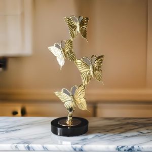 Support papillon de style moderne personnalisable pour la maison et l'hôtel, motif animal, élément décoratif de table pour la décoration du couloir - Product Image 3