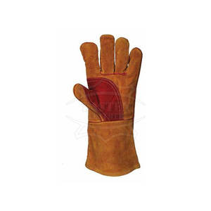 Guantes de Seguridad de Cuero de Alta Calidad Hechos en Pakistán para Soldadura, Transpirables y Duraderos, Disponibles al por Mayor - Product Image 3