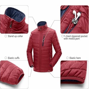 Veste d'hiver matelassée en duvet pour homme, coupe-vent, veste à bulles d'hiver pour homme - Product Image 6
